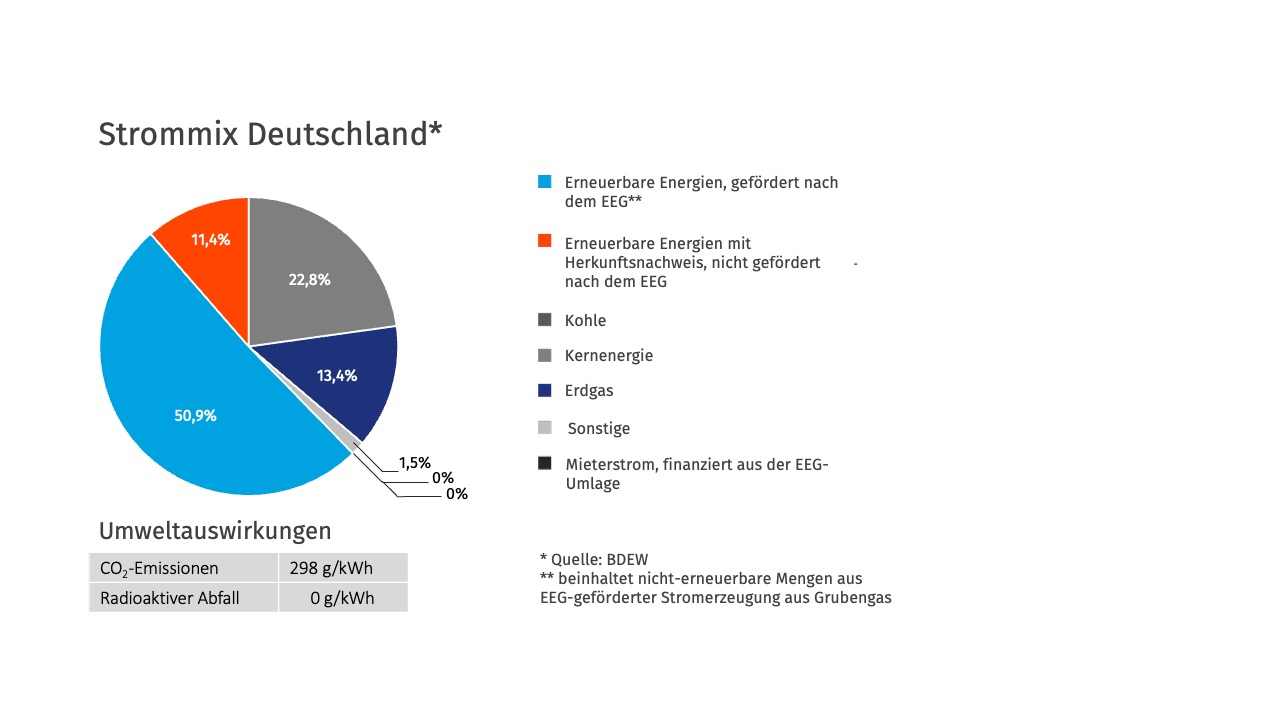 Stromkennzeichnung 2024 bDeutschlan